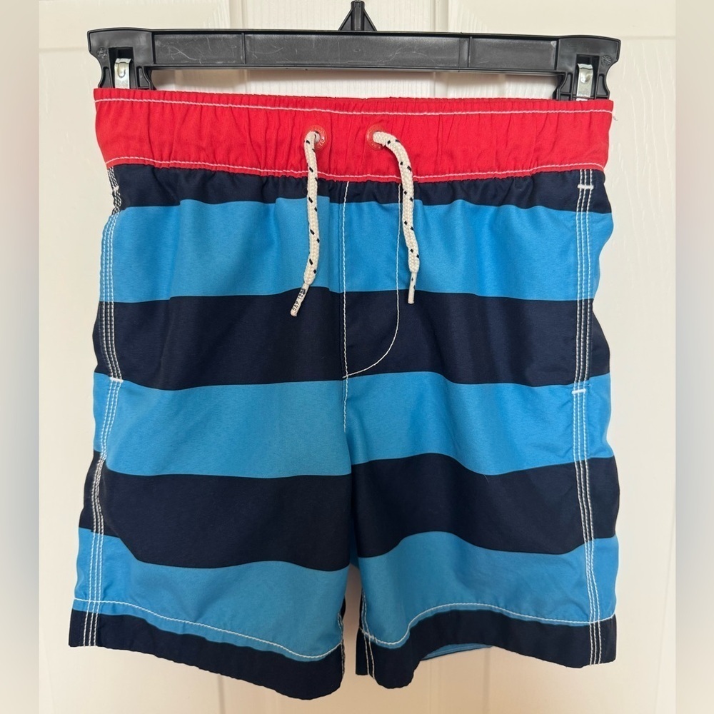 GAP Kids Boys Swim Trunks Color Block Size Small 6-7